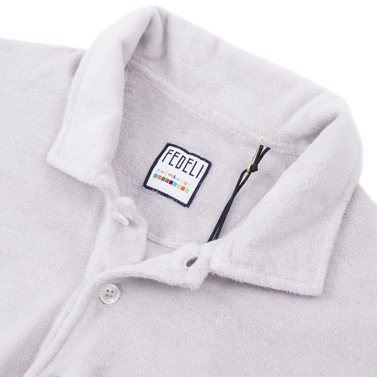 Fedeli Terry Cotton Polo Shirt - Top Shelf Apparel