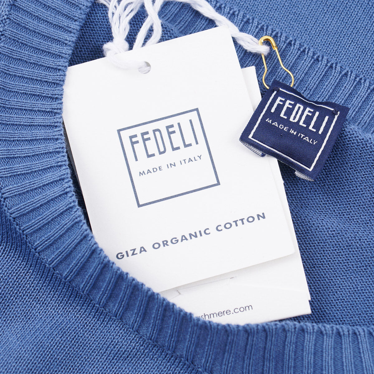 Fedeli Giza Frosted Cotton Sweater