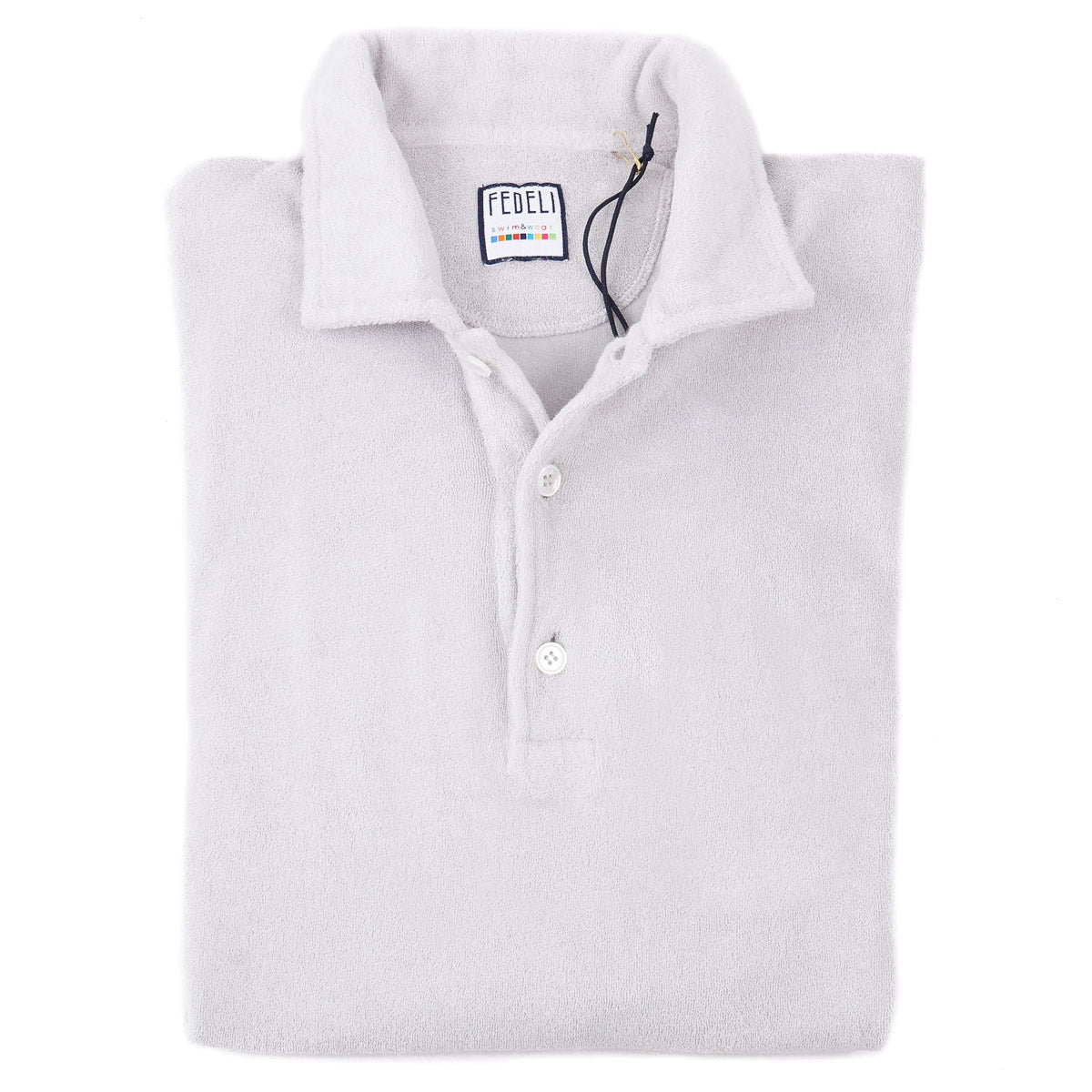 Fedeli Terry Cotton Polo Shirt - Top Shelf Apparel