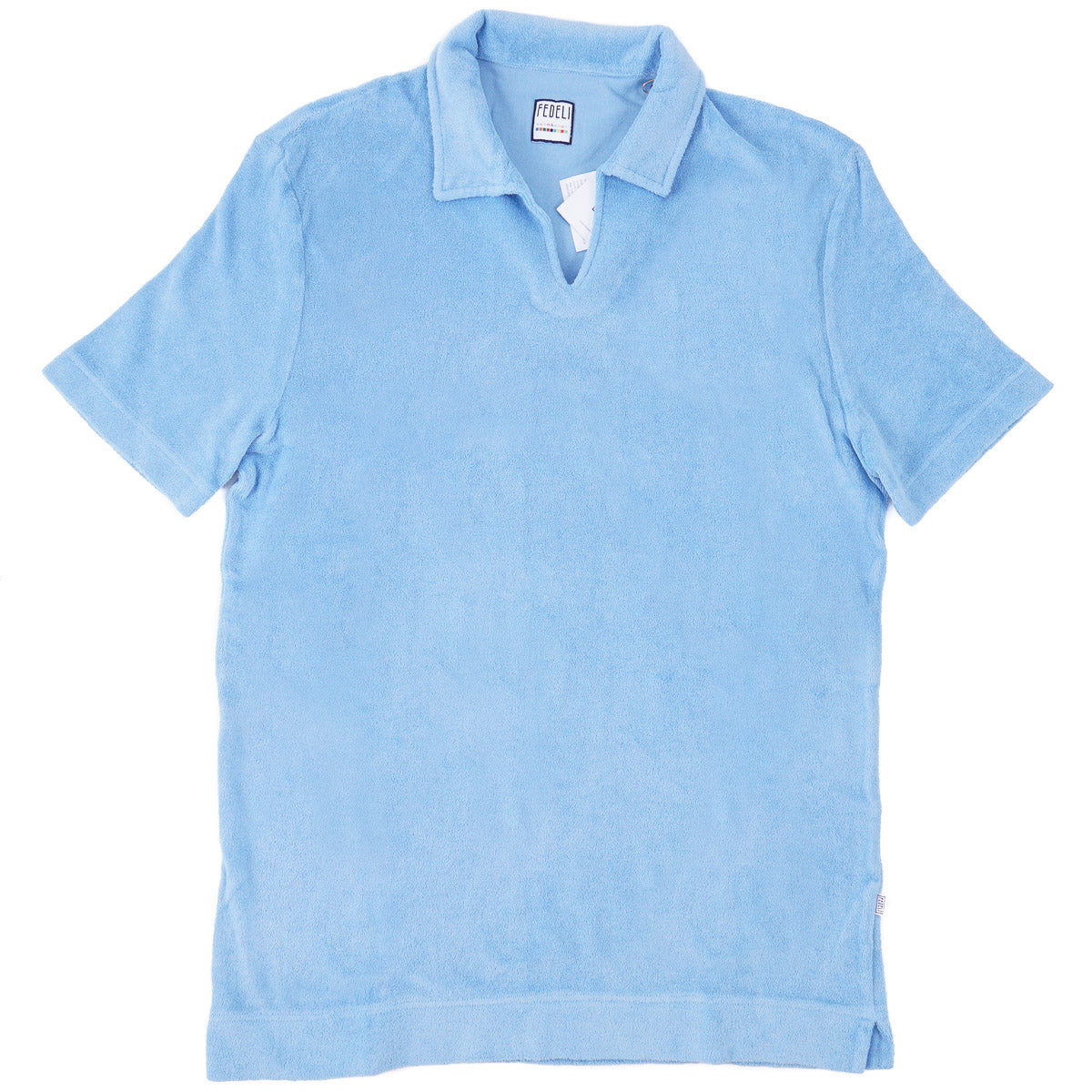 Fedeli Terry Cotton Polo Shirt - Top Shelf Apparel