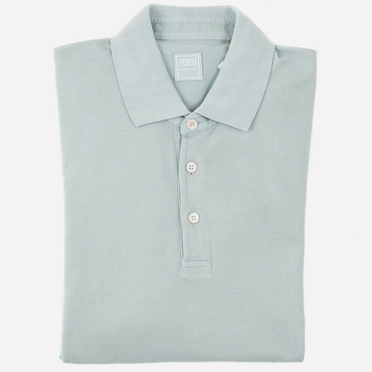 Fedeli 'Wind' Piquet Cotton Polo - Top Shelf Apparel