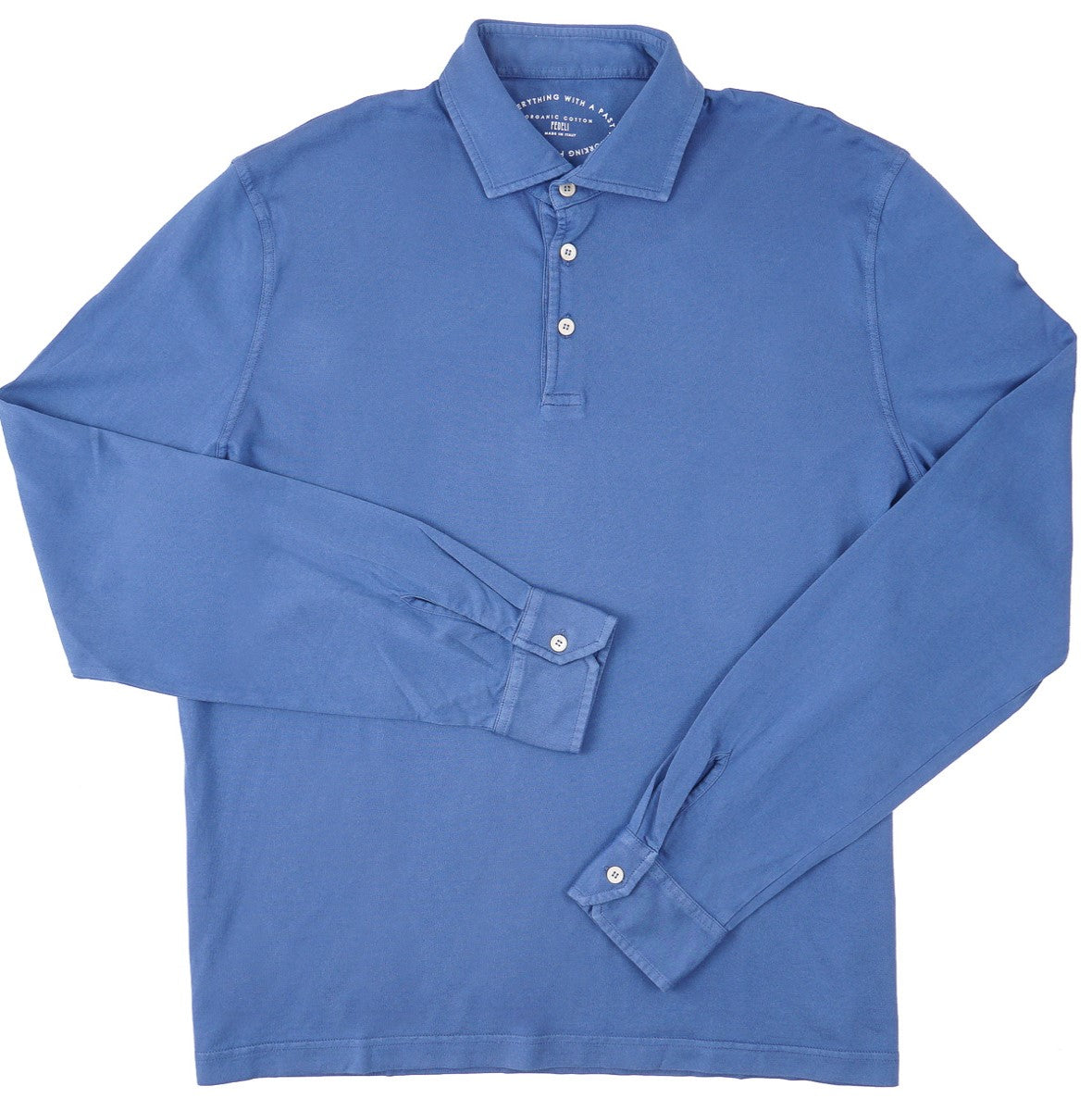 Fedeli 'Zero' Light Cotton Polo Shirt - Top Shelf Apparel