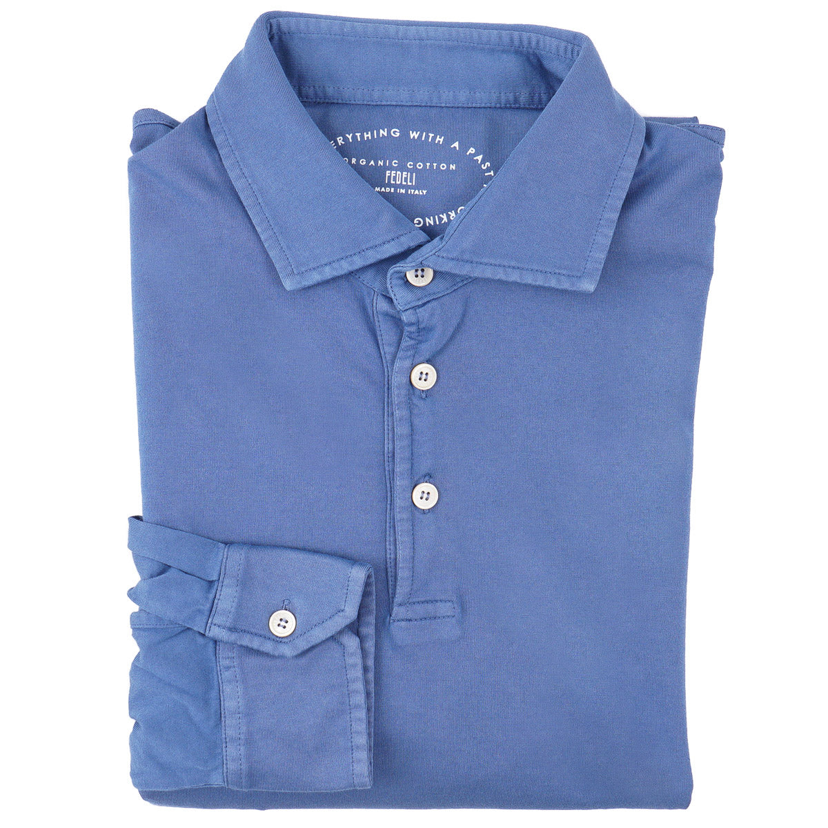 Fedeli 'Zero' Light Cotton Polo Shirt - Top Shelf Apparel