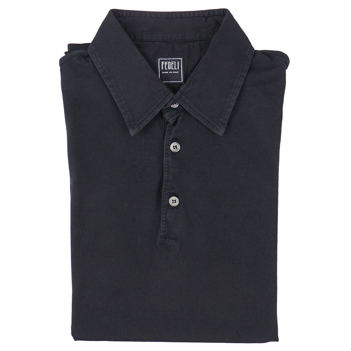 Fedeli 'Superlight' Cotton Polo Shirt - Top Shelf Apparel