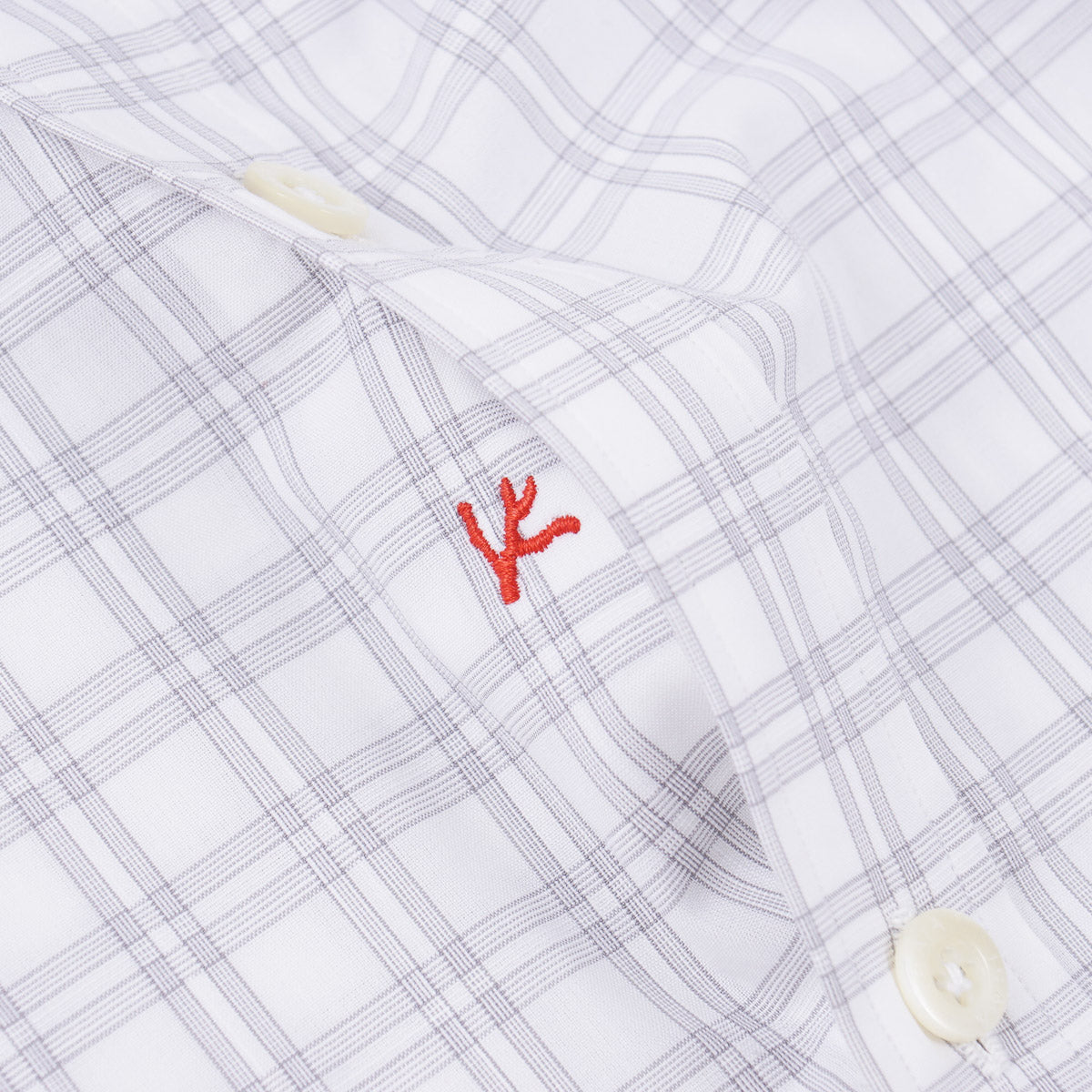 Isaia Tailored-Fit 'Mix' Cotton Shirt