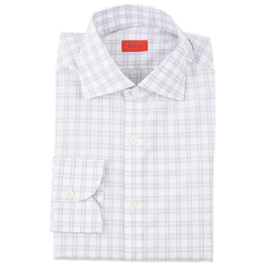 Isaia Tailored-Fit 'Mix' Cotton Shirt