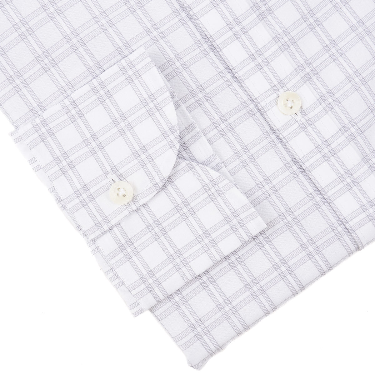 Isaia Tailored-Fit 'Mix' Cotton Shirt