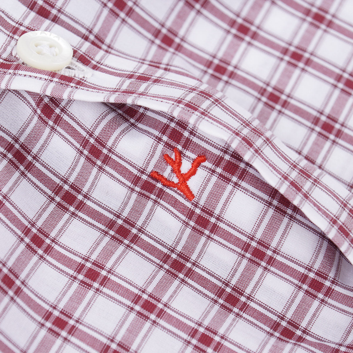 Isaia Tailored-Fit Cotton Dress Shirt