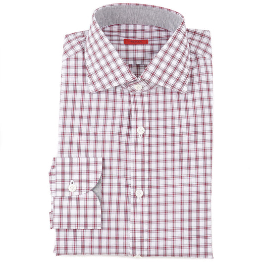 Isaia Tailored-Fit Cotton Dress Shirt