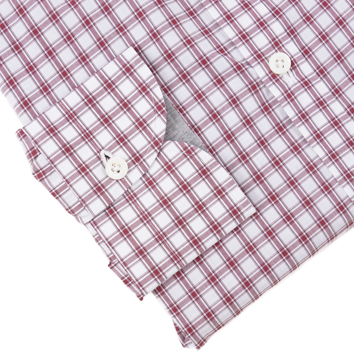 Isaia Tailored-Fit Cotton Dress Shirt