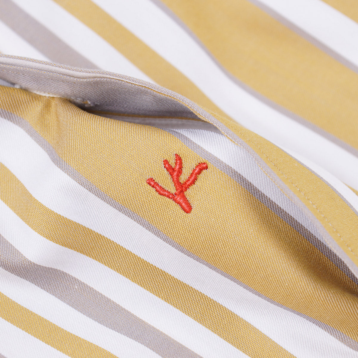 Isaia Tailored-Fit Cotton Dress Shirt
