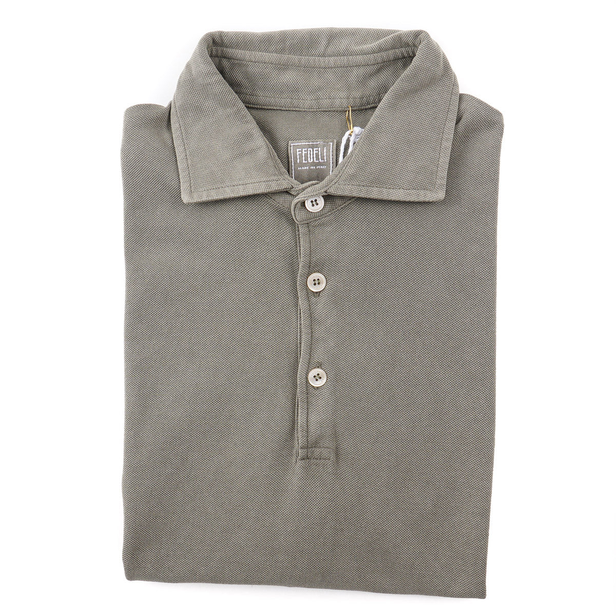 Fedeli Slim-Fit Frosted Pique Polo Shirt - Top Shelf Apparel