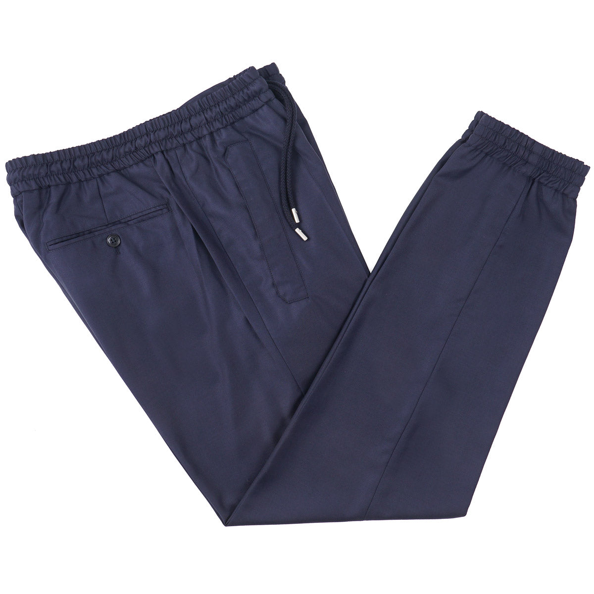 Brett Johnson Wool Drawstring Jogger Pants