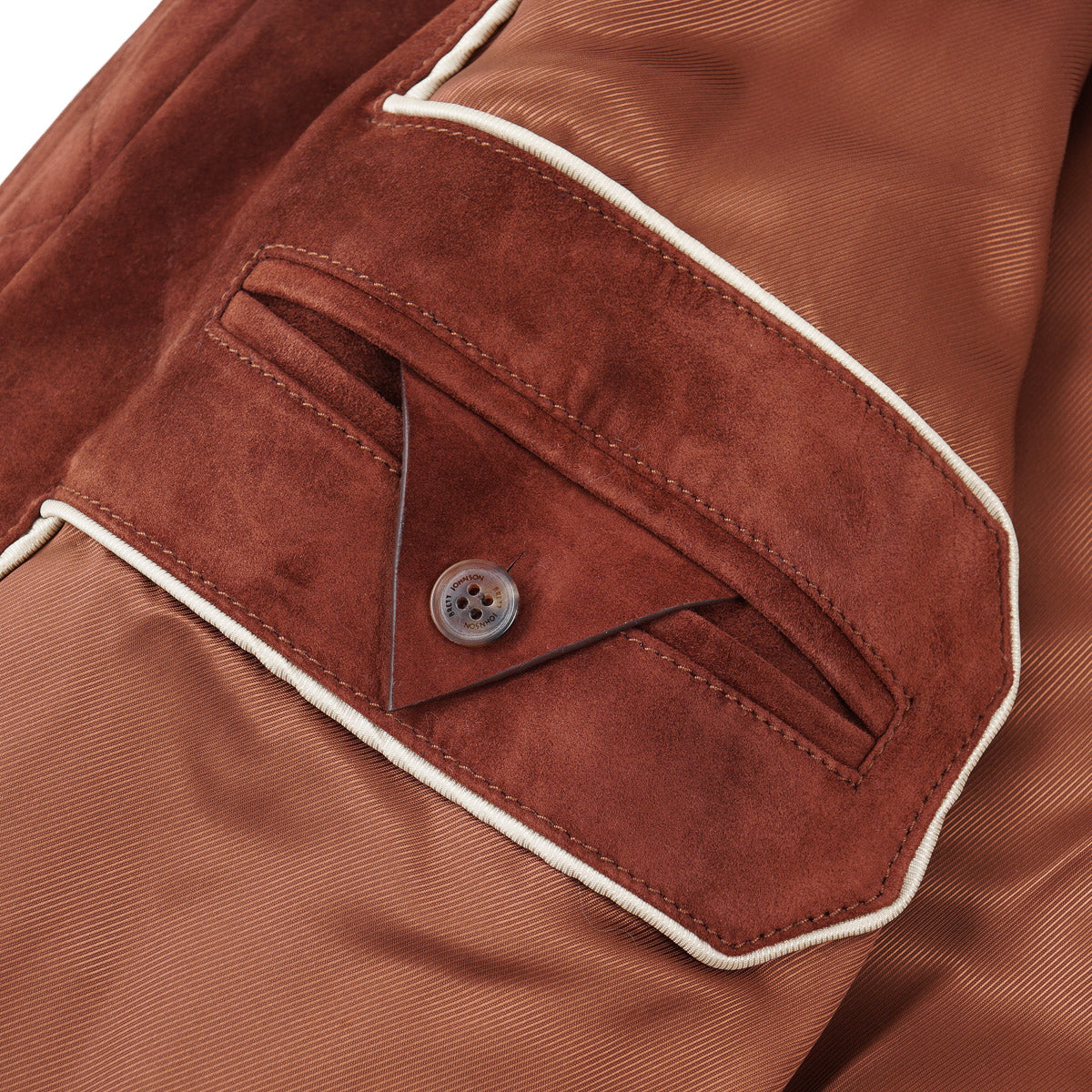 Brett Johnson Quilted Suede Hooded Jacket - Top Shelf Apparel