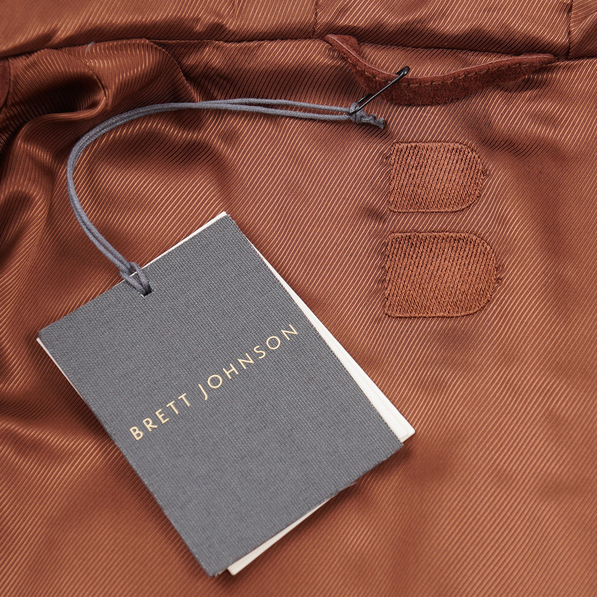 Brett Johnson Quilted Suede Hooded Jacket - Top Shelf Apparel