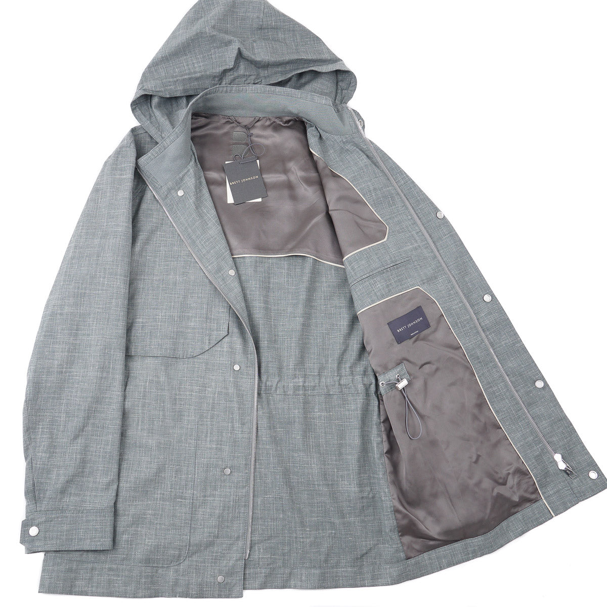 Brett Johnson Wool-Silk-Linen Parka - Top Shelf Apparel