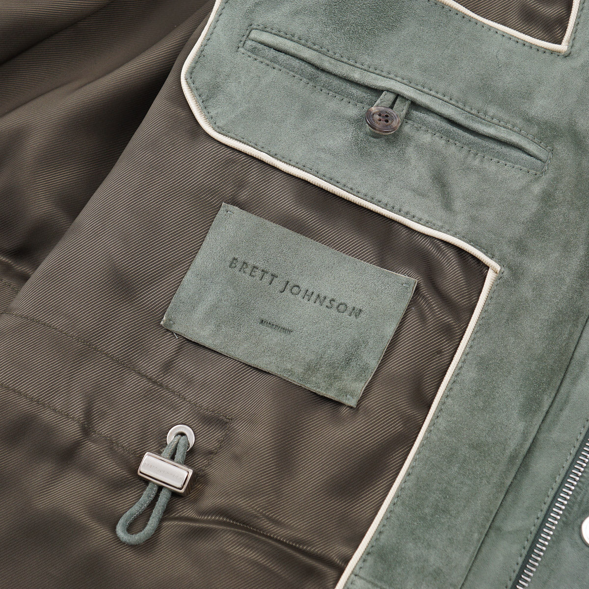 Brett Johnson 'Lugano' Calf Suede Jacket - Top Shelf Apparel