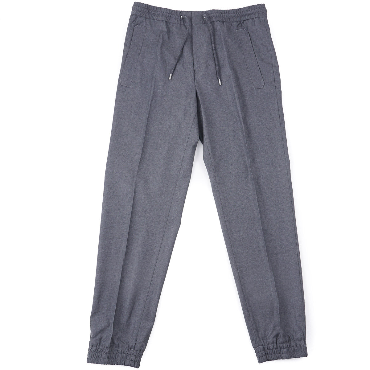 Brett Johnson Wool Drawstring Jogger Pants