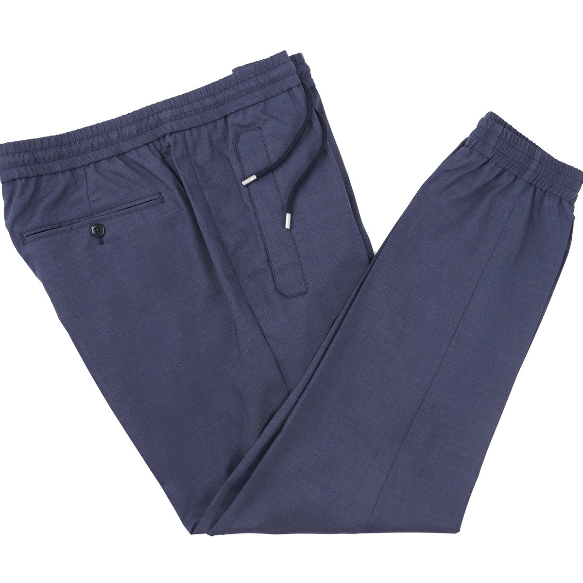 Brett Johnson Wool Drawstring Jogger Pants