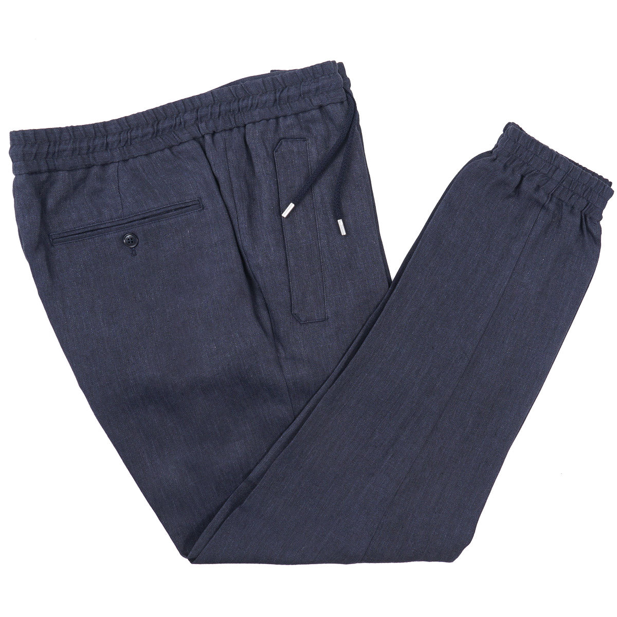 Brett Johnson Linen Drawstring Jogger Pants - Top Shelf Apparel