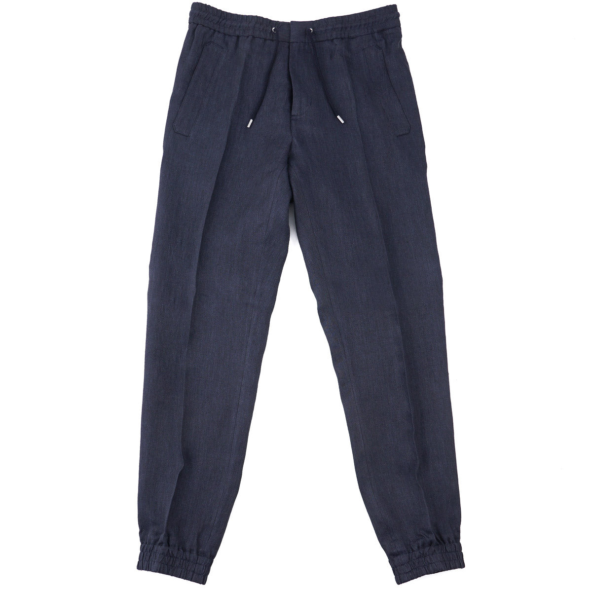 Brett Johnson Linen Drawstring Jogger Pants - Top Shelf Apparel