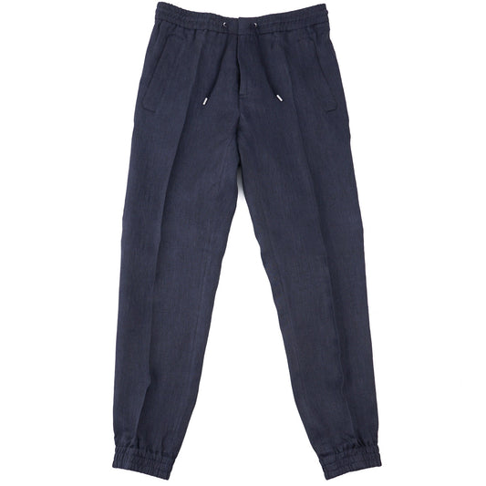 Brett Johnson Linen Drawstring Jogger Pants - Top Shelf Apparel