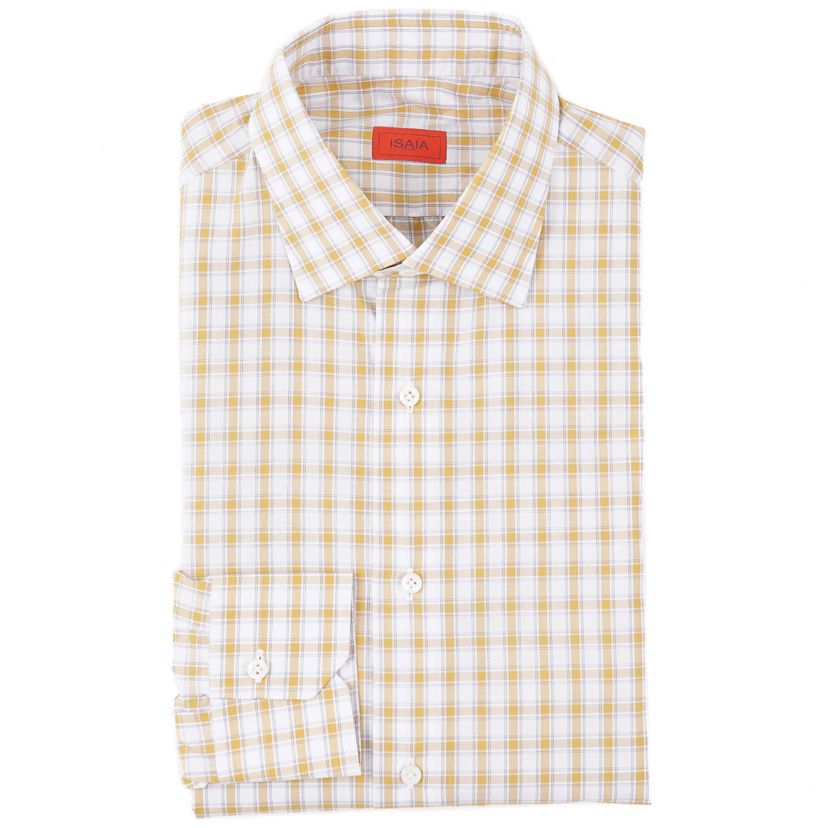 Isaia Regular-Fit 'Italia' Cotton Shirt - Top Shelf Apparel