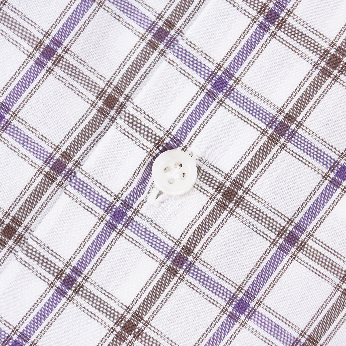 Isaia Tailored-Fit 'Mix' Cotton Shirt