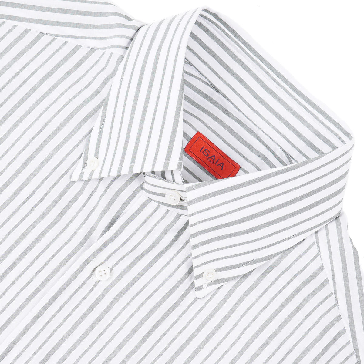 Isaia Tailored-Fit 'Mix' Cotton Shirt
