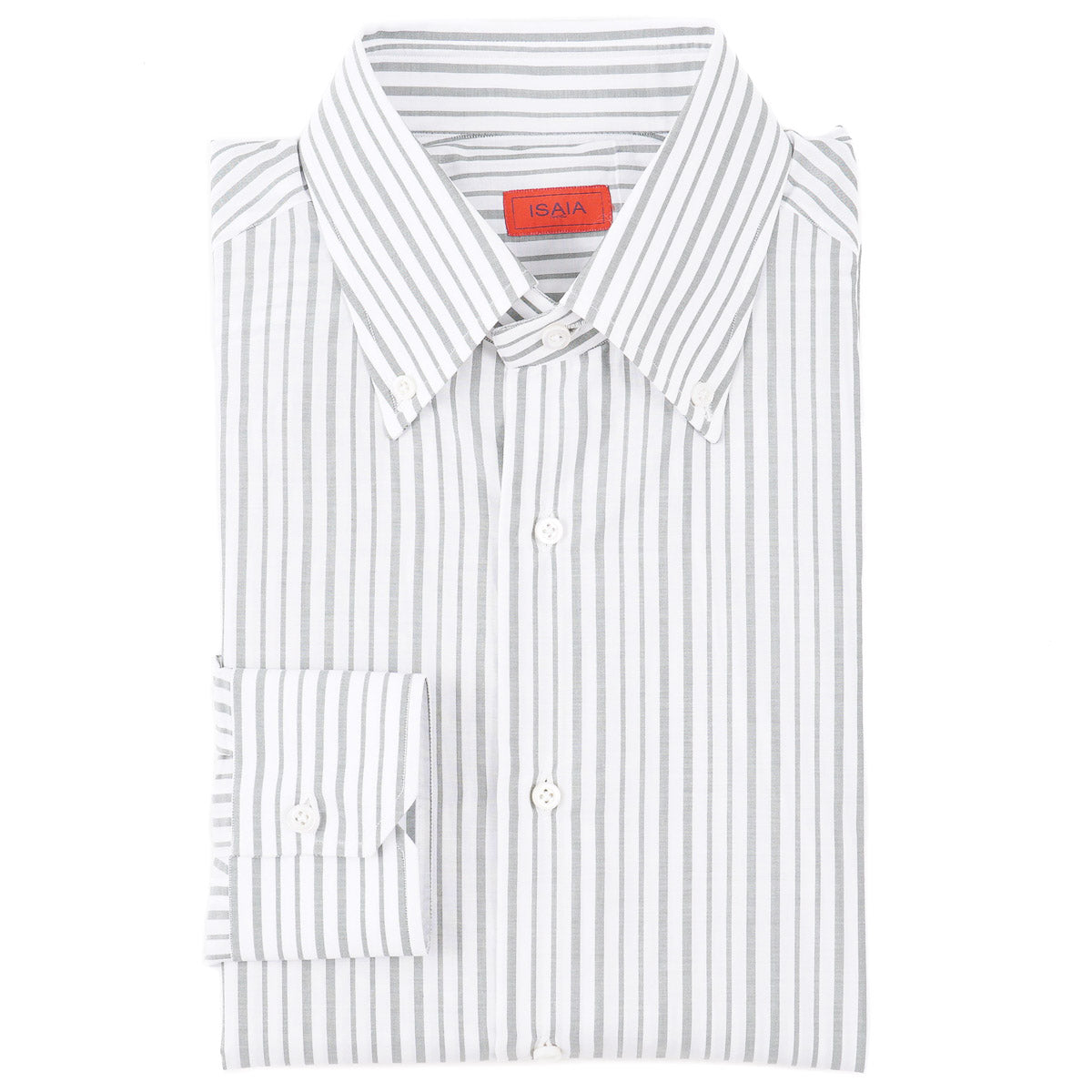 Isaia Tailored-Fit 'Mix' Cotton Shirt