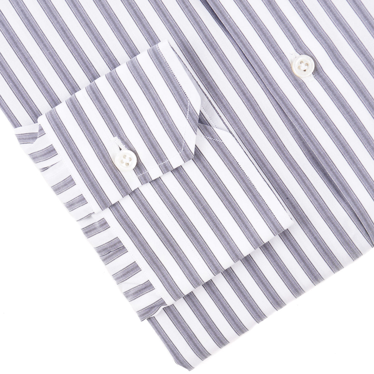 Isaia Tailored-Fit 'Mix' Cotton Shirt