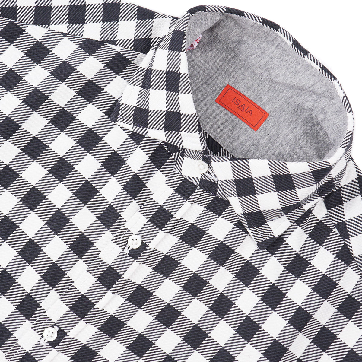 Isaia Tailored-Fit Twill Cotton Shirt