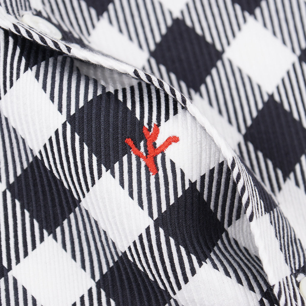 Isaia Tailored-Fit Twill Cotton Shirt