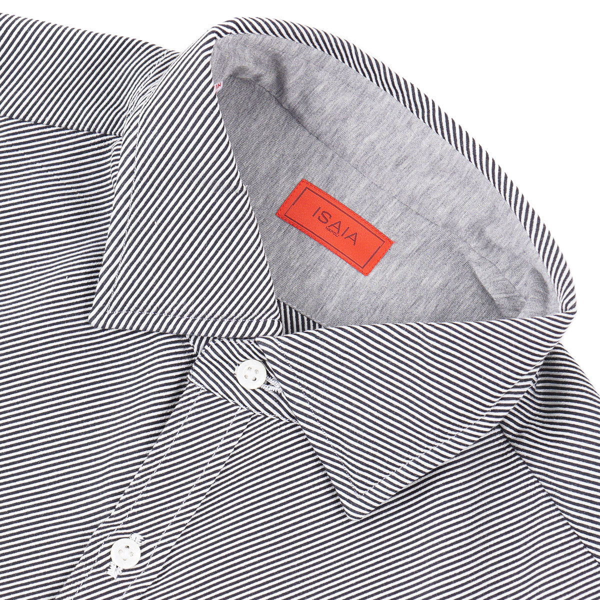 Isaia Tailored-Fit Twill Cotton Shirt