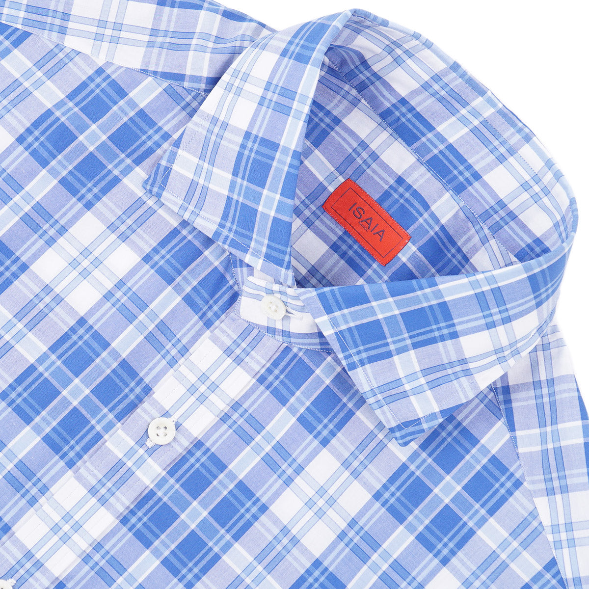 Isaia Tailored-Fit 'Mix' Cotton Shirt