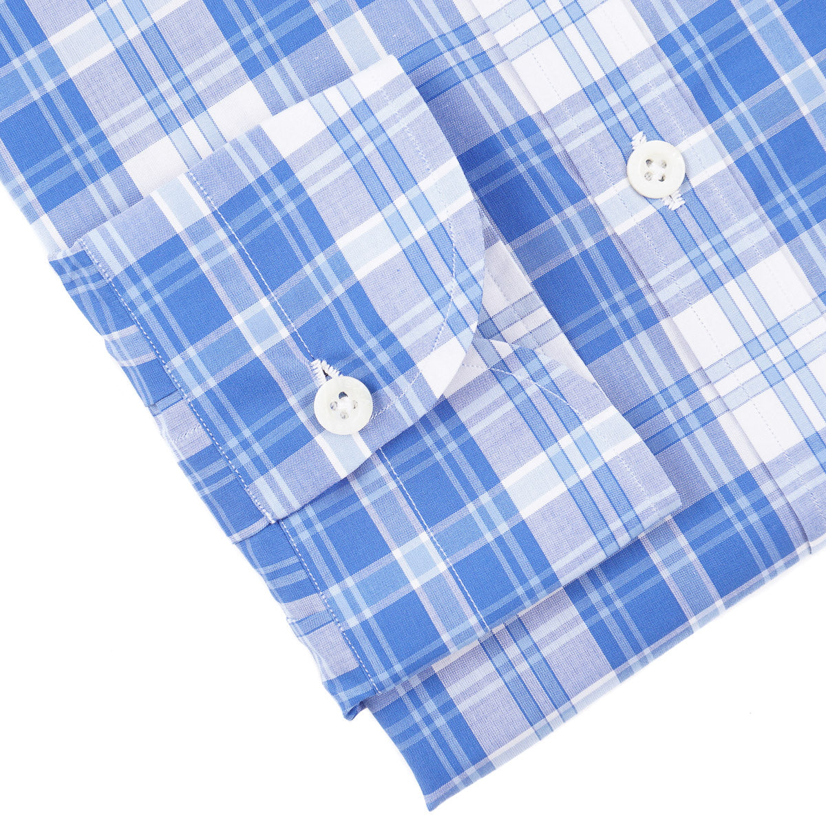 Isaia Tailored-Fit 'Mix' Cotton Shirt
