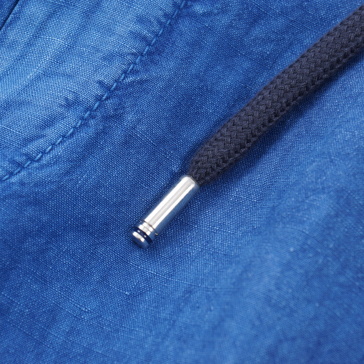 Marco Pescarolo Drawstring Waist Linen Pants