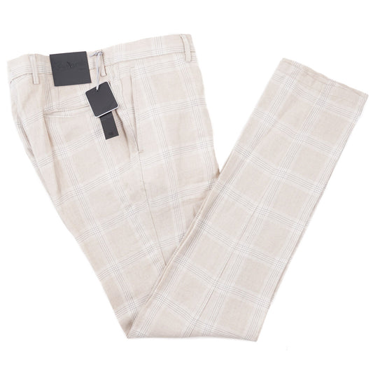 Marco Pescarolo Slim-Fit Linen Pants