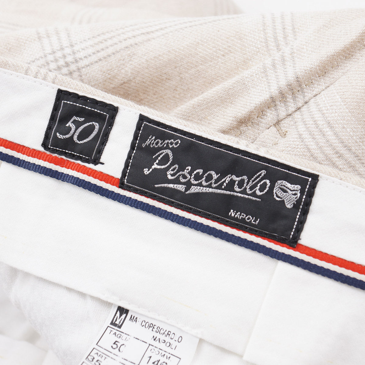 Marco Pescarolo Slim-Fit Linen Pants
