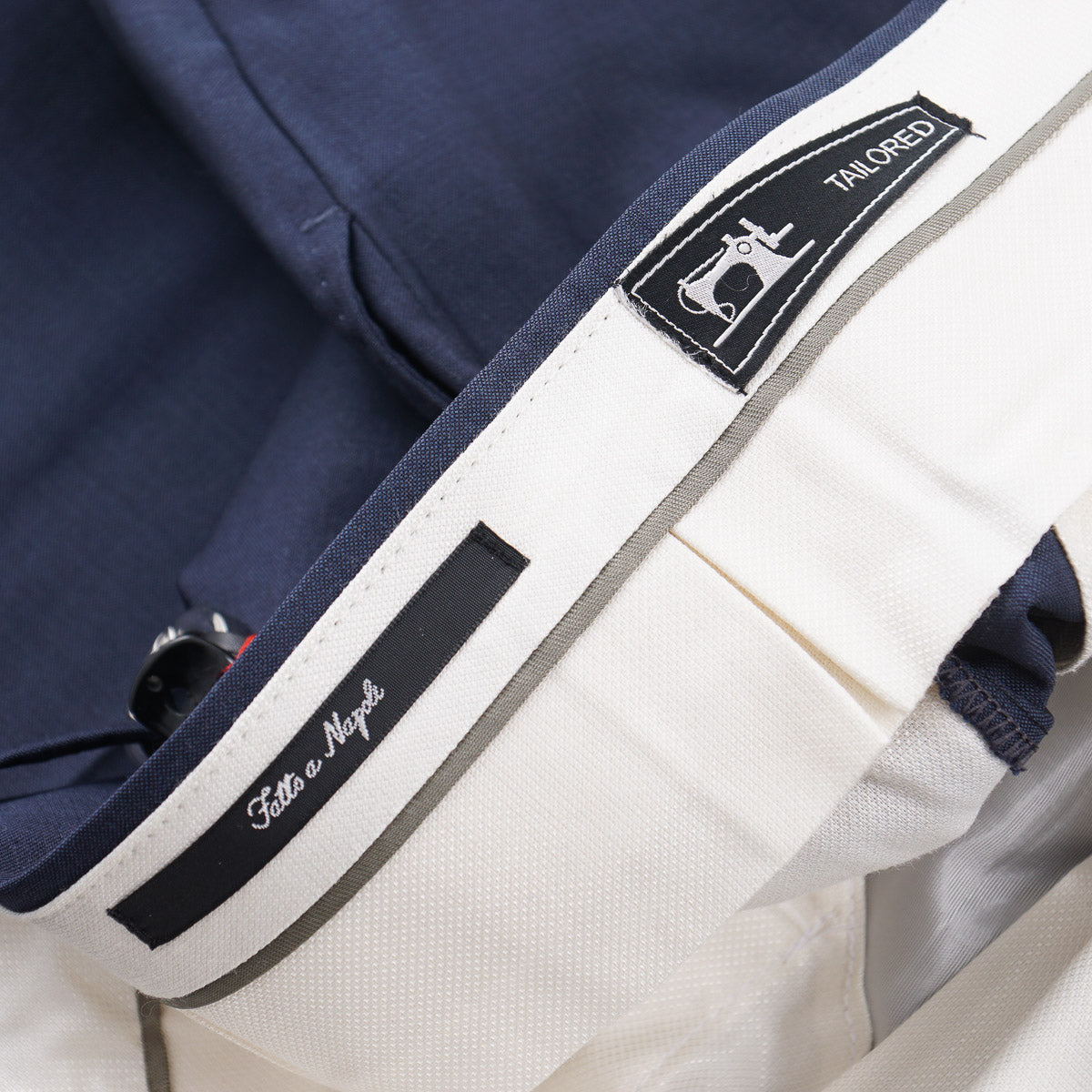 Marco Pescarolo Slim Wool Dress Pants