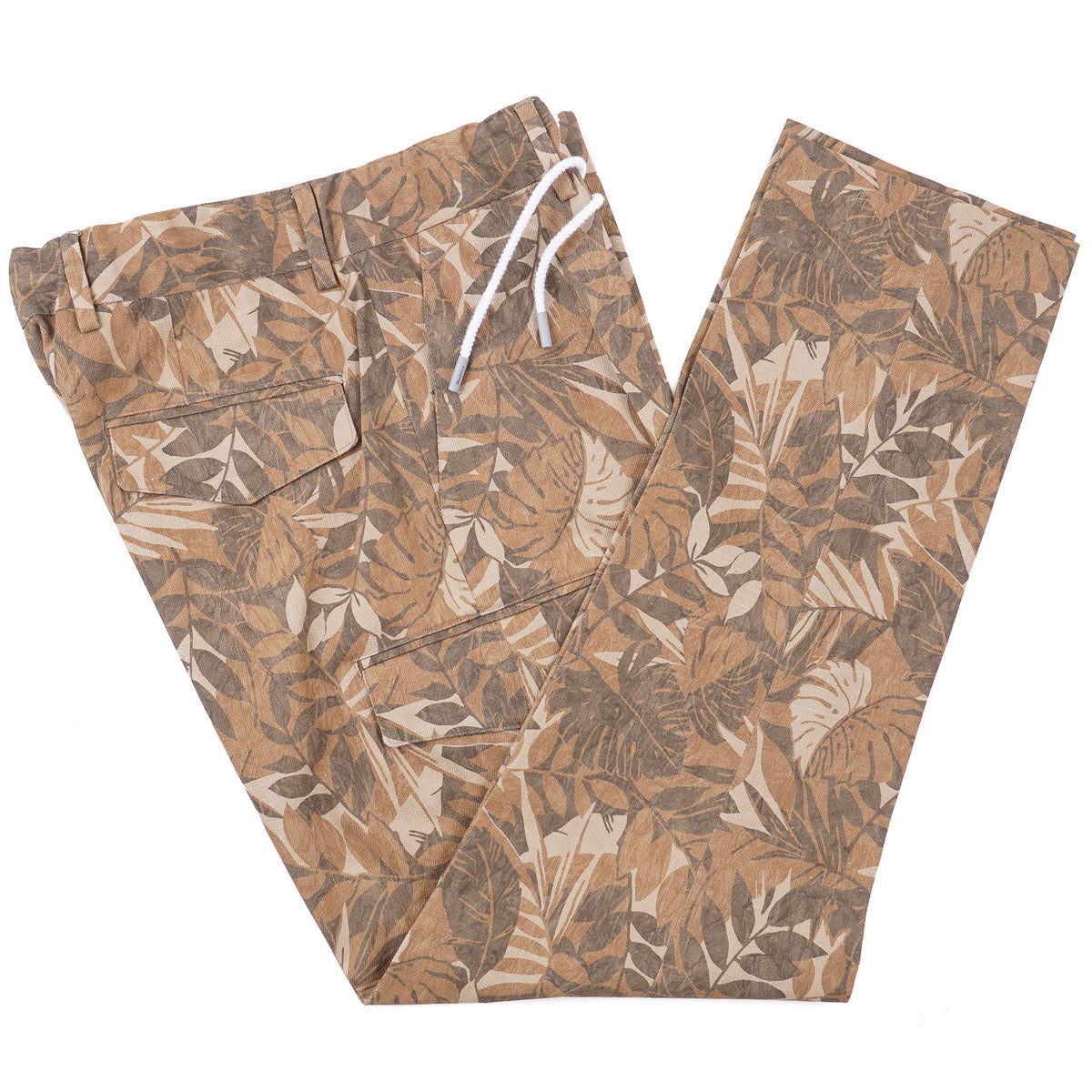 Sartorio Floral Print Cargo Pocket Pants - Top Shelf Apparel