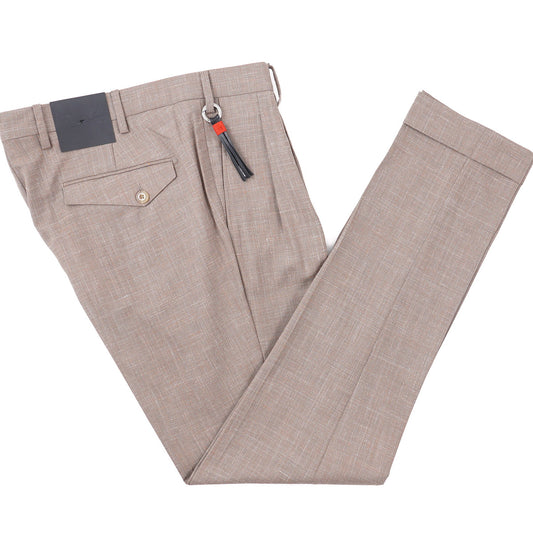 Marco Pescarolo Wool-Linen Dress Pants