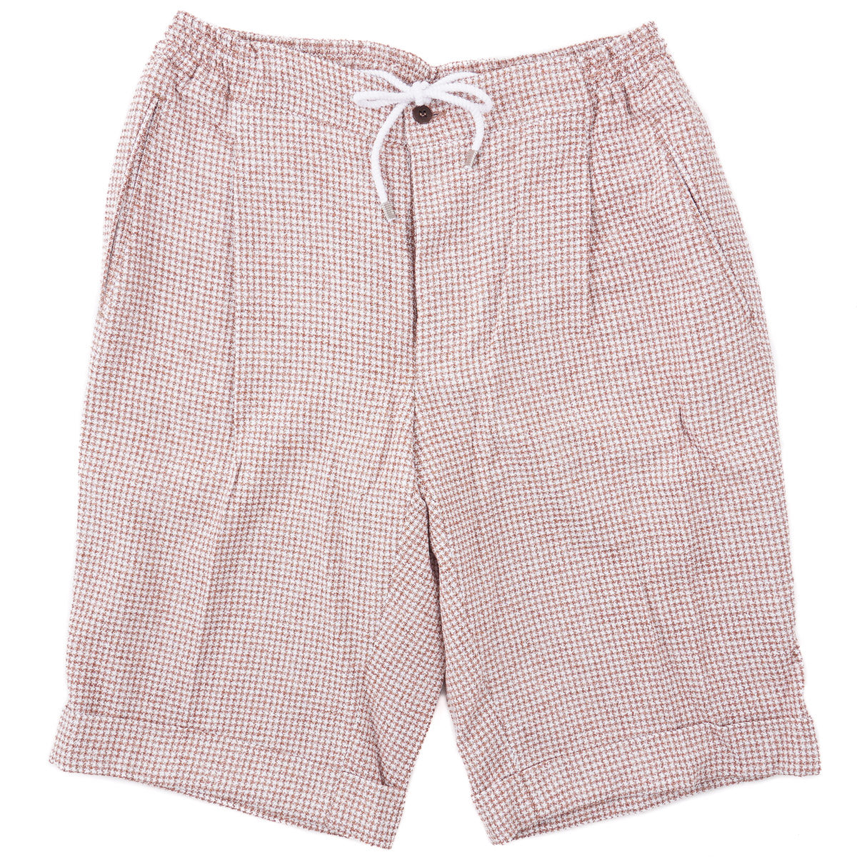Sartorio Woven Cotton Drawstring Shorts