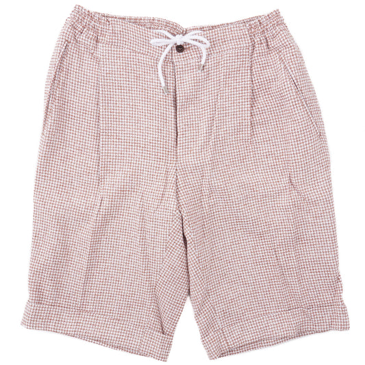 Sartorio Woven Cotton Drawstring Shorts