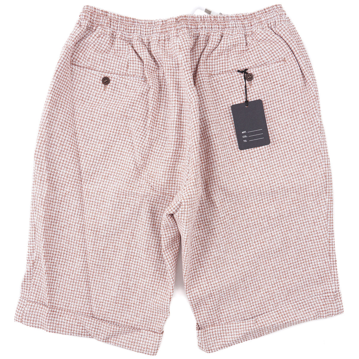 Sartorio Woven Cotton Drawstring Shorts