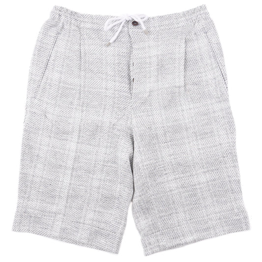 Sartorio Woven Linen Drawstring Shorts