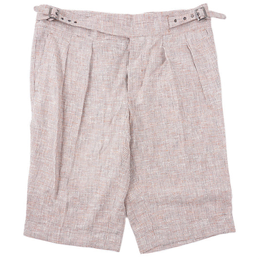 Sartorio Linen-Wool-Silk Bermuda Shorts