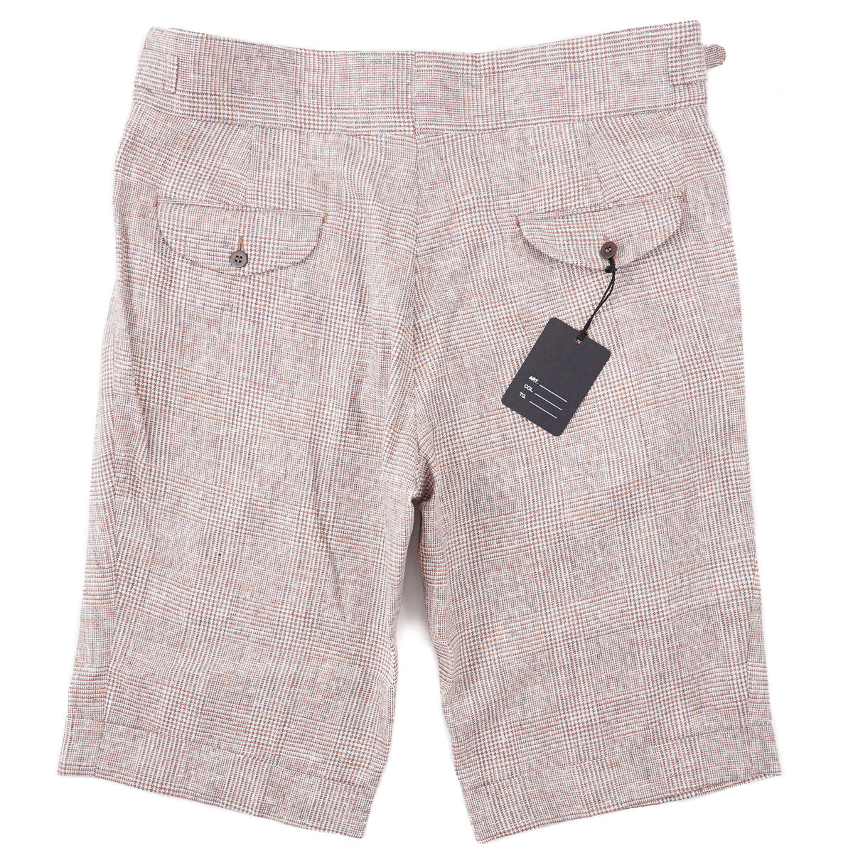 Sartorio Linen-Wool-Silk Bermuda Shorts - Top Shelf Apparel