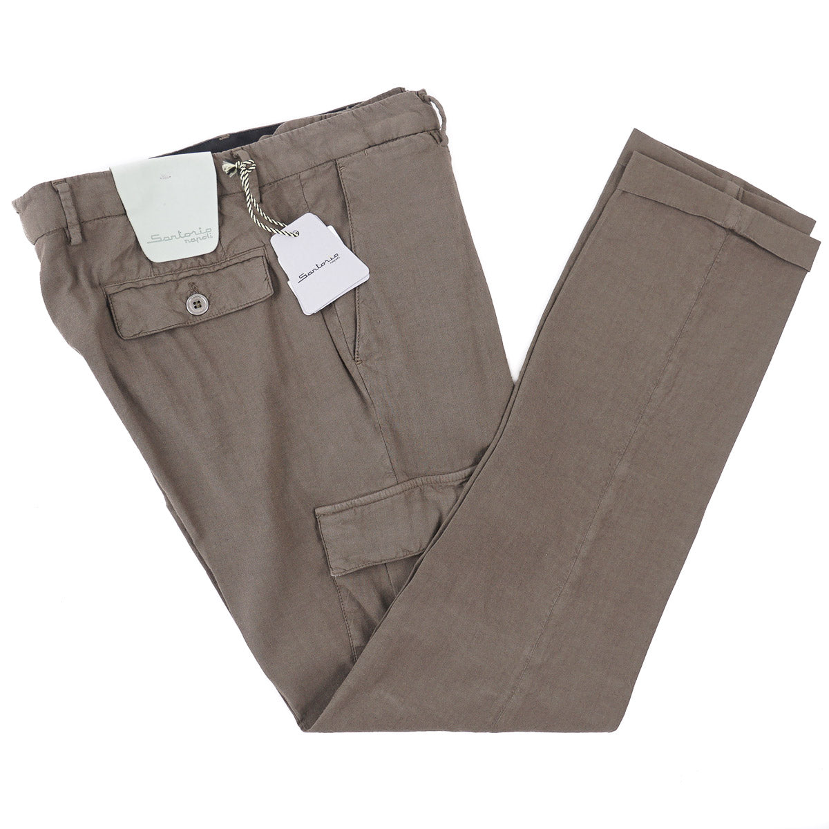Sartorio Garment-Washed Linen Pants - Top Shelf Apparel