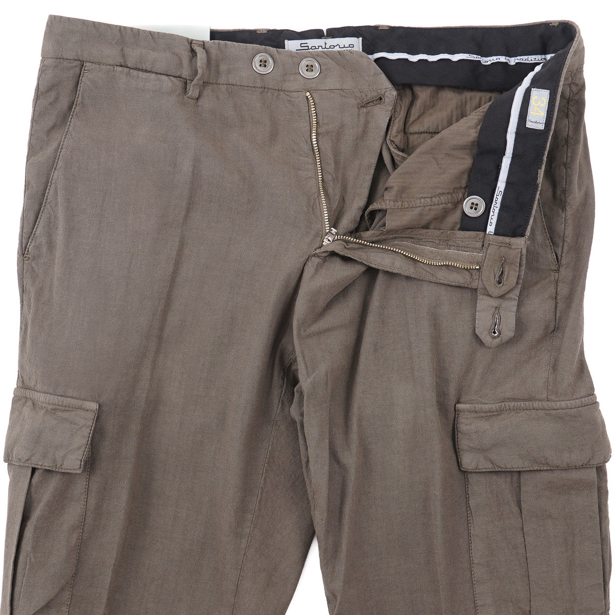 Sartorio Garment-Washed Linen Pants - Top Shelf Apparel